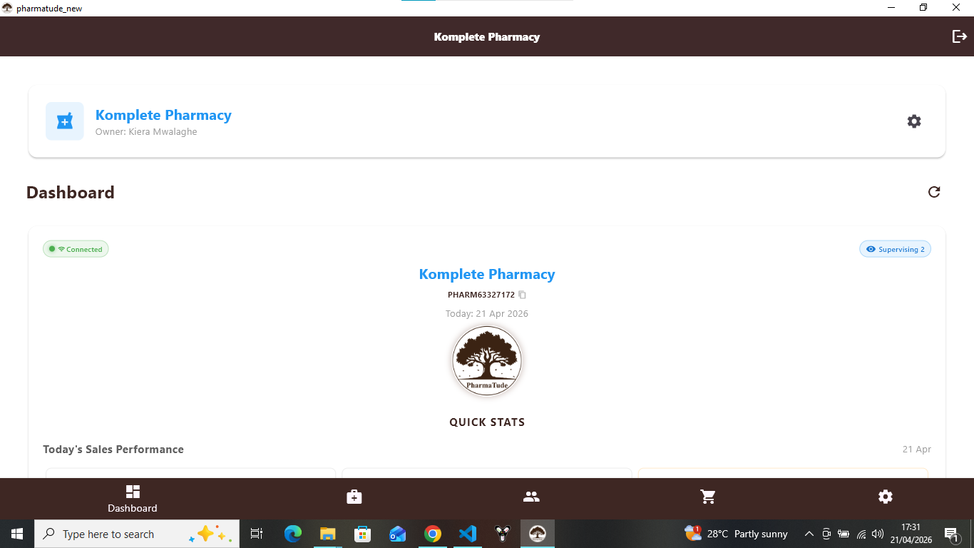 Pharmatude Dashboard